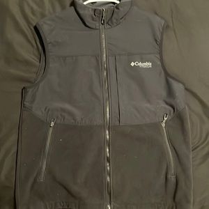 Black Columbia Titanium line vest